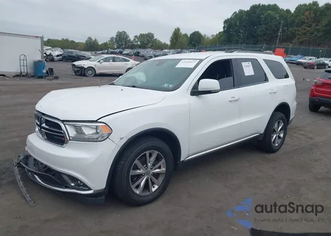 2016 Dodge Durango Limited from USA, damaged, VIN 1C4RDJDGXGC353606